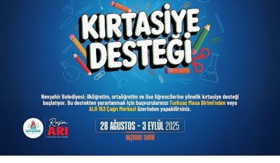 “Kırtasiye Desteği” İçin Başvurular Başladı