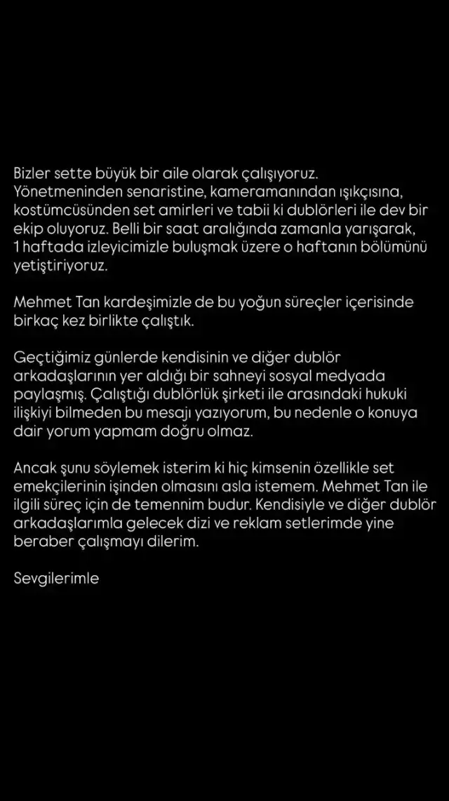 Aile Dizisinin Başrolü İçin Dublör İddiası ve Sonrası: Mehmet Tan’ın İşten Çıkışıyla Sarsılan Set Büyüsü