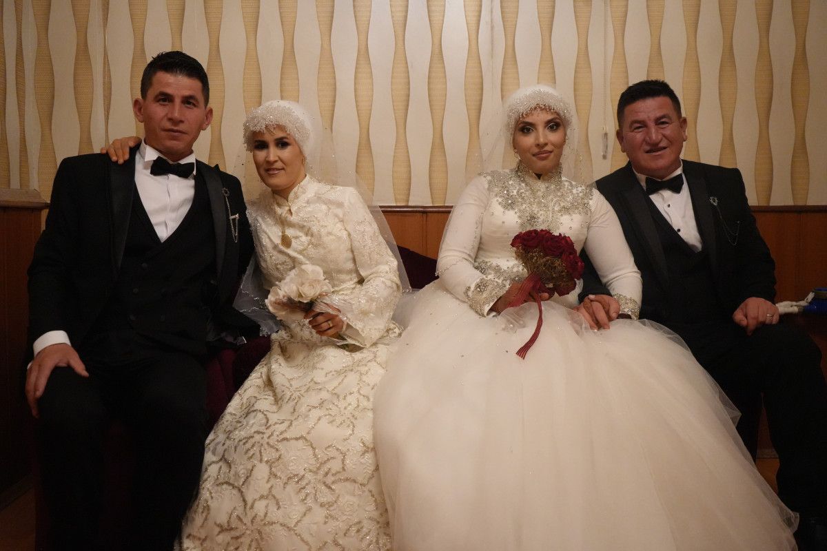 Bayburt’ta Çifte Düğün: Faslı Gelinler ve Bayburtlu Kardeşler Birbirine Kavuştu