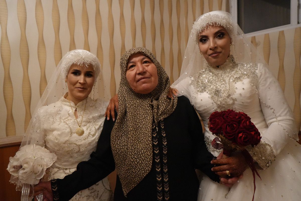 Bayburt’ta Çifte Düğün: Faslı Gelinler ve Bayburtlu Kardeşler Birbirine Kavuştu