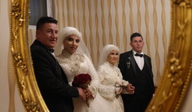 Bayburt’ta Çifte Düğün: Faslı Gelinler ve Bayburtlu Kardeşler Birbirine Kavuştu