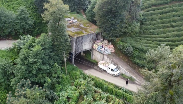 Doğunun Zekice Çözümü: Yol Üstüne Kurulan Çay Alım Alanı
