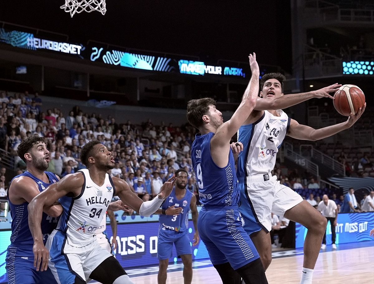 EuroBasket 2025: Yunanistan İsrail Maçı Sonuç Özeti ve Skor Dağılımı