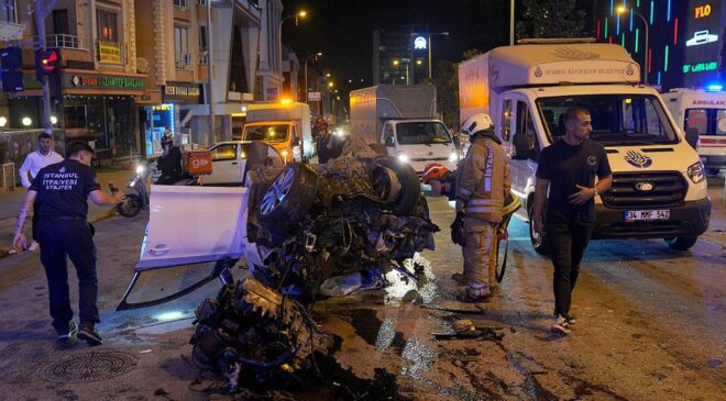 İETT Otobüs ve Özel Araç Çarpışması: Ağır Yaralı Sürücü ve Olay Yerinde Müdahaleler