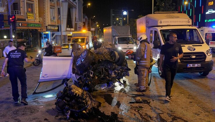 İETT Otobüs ve Özel Araç Çarpışması: Ağır Yaralı Sürücü ve Olay Yerinde Müdahaleler