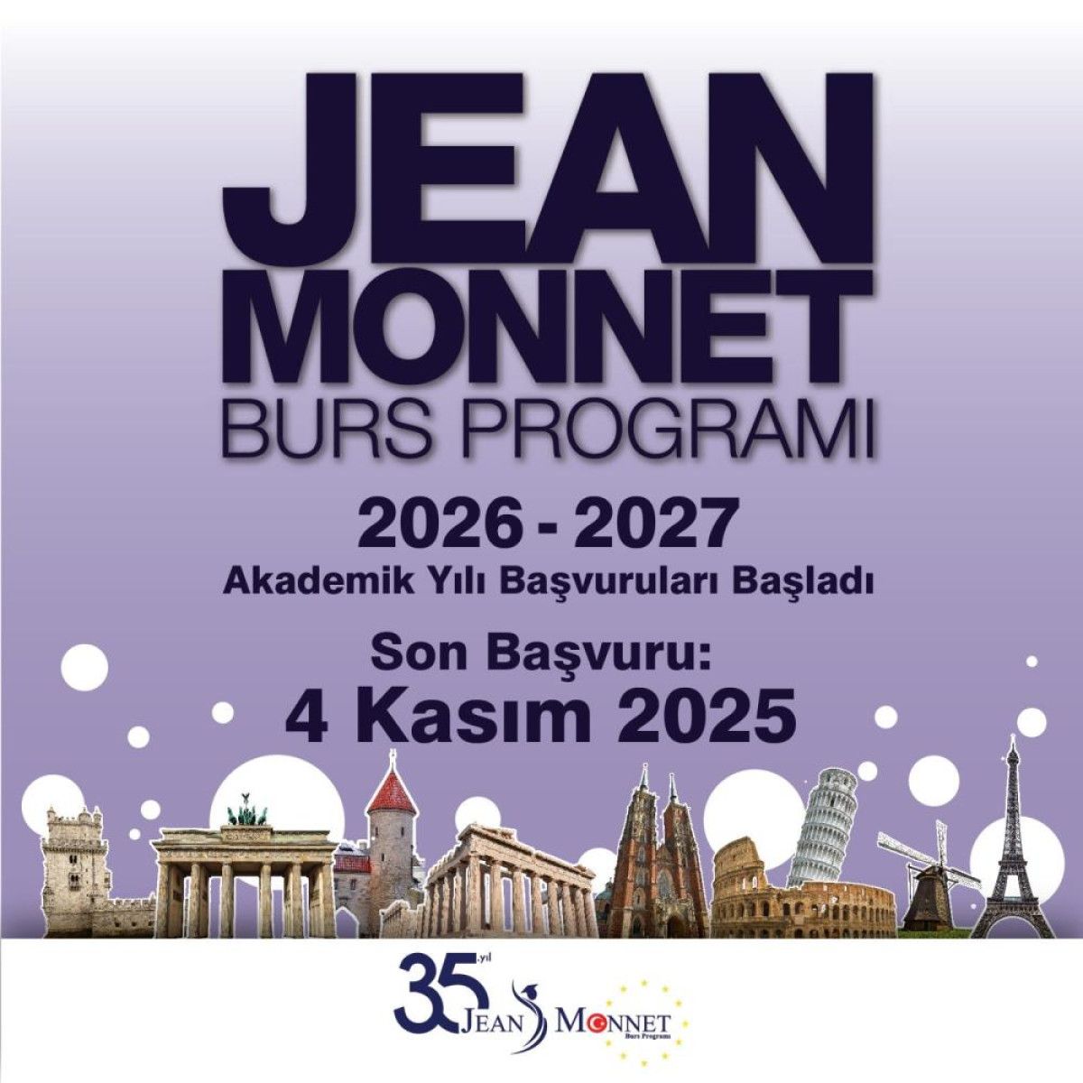 Jean Monnet Burs Programı 2026-2027 Başvuruu: 35 Yıllık Gelenek ve 150 Yeni Bursiyer