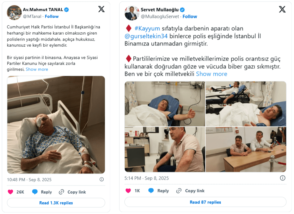 Kayyum Krizinde CHP Kongre ve Parlamento Tepkisi: Gürsel Tekin'in Bina Girişi ve Sonrası Sağlık Durumları