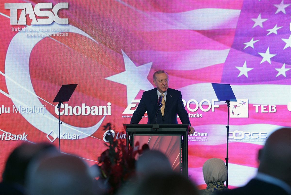 New York Buluşmasında Erdoğan'dan Türk-Amerikan Dayanışması Vurgusu