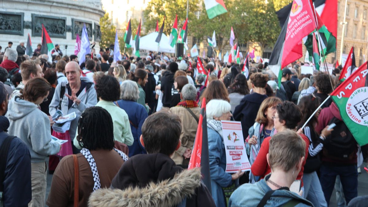 Paris’te Gazze Protestosu: Sokaklar İsrail’e Tepkili, Binler Gözyaşlarıyla Bildirdi