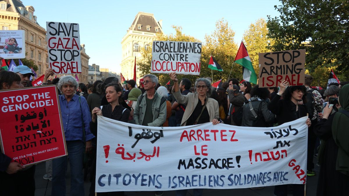 Paris’te Gazze Protestosu: Sokaklar İsrail’e Tepkili, Binler Gözyaşlarıyla Bildirdi
